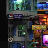 Lumibricks Cyberpunk Neoncity Gamestack, Bygge legetøj 