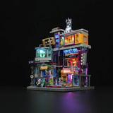 Lumibricks Cyberpunk Neoncity Gamestack, Bygge legetøj 