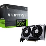 MSI GeForce RTX 5060 8G VENTUS 2X OC NVIDIA 8 GB GDDR7, Grafikkort GeForce RTX 5060, 8 GB, GDDR7, 128 Bit, 7680 x 4320 pixel, PCI Express x16 5.0