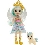 Mattel Royals Pegasus, Dukke Royal Enchantimals Royals Pegasus, Mode dukke, Hunstik, 4 År, Pige, 50 mm, 150 g