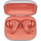 Motorola Moto Buds Hovedtelefoner Trådløs I ørerne Opkald/Musik/Sport/Hverdag Bluetooth Koral, Headset Coral, Trådløs, Opkald/Musik/Sport/Hverdag, Hovedtelefoner, Koral