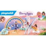 PLAYMOBIL Princess Magic Himmlischer Pegasus mit Regenbogen, Bygge legetøj 