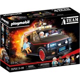 PLAYMOBIL The A-Team 70750 legetøjssæt, Bygge legetøj Bil og by, The A-Team, 5 År, Sort, Flerfarvet