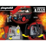 PLAYMOBIL The A-Team 70750 legetøjssæt, Bygge legetøj Bil og by, The A-Team, 5 År, Sort, Flerfarvet