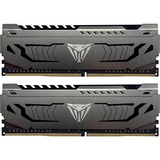 Patriot Viper Steel PVS416G360C8K hukommelsesmodul 16 GB 2 x 8 GB DDR4 3600 Mhz grå, 16 GB, 2 x 8 GB, DDR4, 3600 Mhz, 288-pin DIMM