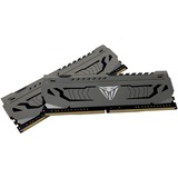 Patriot Viper Steel PVS416G360C8K hukommelsesmodul 16 GB 2 x 8 GB DDR4 3600 Mhz grå, 16 GB, 2 x 8 GB, DDR4, 3600 Mhz, 288-pin DIMM