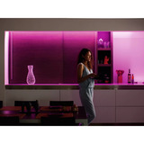 Philips Hue White & Color Ambiance Lightstrip Plus forlængelse V4 1 meter, LED Strip Hvid