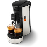 Philips Senseo CSA230/01 kaffemaskine Fuld-auto Pude kaffemaskine 0,9 L, Padmaschine Hvid/Sort, Pude kaffemaskine, 0,9 L, Kaffekapsel, 1450 W, Sort, Hvid