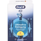 Procter & Gamble Oral-B iO Ultimative Reinigung 8er, Børstehoved Sort, 8 stk, Sort, 3 måned(er), Oral-B, 106 mm, 34 mm