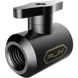 RAIJINTEK RJK Draining Valve Black, Ventil Sort