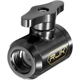 RAIJINTEK RJK Draining Valve Black, Ventil Sort