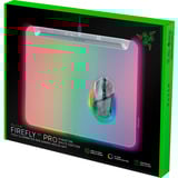 Razer Firefly V2 Pro - Phantom White Edition, Gaming Mus pad Hvid/gennemsigtig