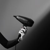 Rowenta K/Pro Stylist CV888L hårtørrer 2200 W Sort, Krom Keratin & Shine, Vekselstrøm, Sort, Krom, Hængende løkke, 1,8 m, Kina