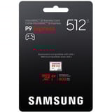 Samsung P9 Express 512 GB microSDXC, Hukommelseskort Hvid