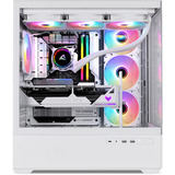 Sharkoon AK6 RGB, Towerkabinet Hvid