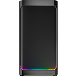 Sharkoon MK4W RGB Strip Renoveret, Towerkabinet Sort