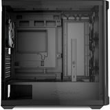 Sharkoon MK4W RGB Strip Renoveret, Towerkabinet Sort