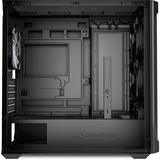Sharkoon MK4W RGB Strip Renoveret, Towerkabinet Sort