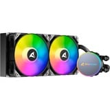 Sharkoon S70 RGB AIO 240mm, Vandkøling Sort