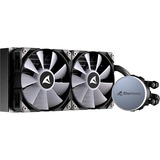 Sharkoon S70 RGB AIO 240mm, Vandkøling Sort