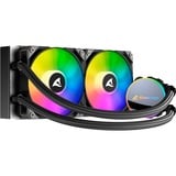 Sharkoon S70 RGB AIO 240mm, Vandkøling Sort