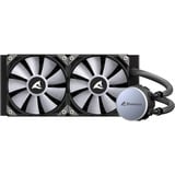 Sharkoon S70 RGB AIO 240mm, Vandkøling Sort