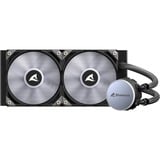 Sharkoon S70 RGB AIO 240mm, Vandkøling Sort