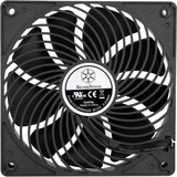 SilverStone SST-AP120i-PRO 120x120x25, Sag fan Sort