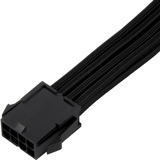 SilverStone SST-PP07E-EPS8B, Forlængerledning Sort