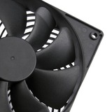 SilverStone Sag fan Sort