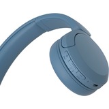 Sony WH-CH520 Headset Trådløs Opkald/musik USB Type-C Bluetooth Blå, Hovedtelefoner Lyseblå, Trådløs, Opkald/musik, 147 g, Headset, Blå