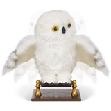 Spin Master Enchanting Hedwig Interactive Harry Potter Owl, Plysdyr Hvid/grå, Wizarding World Enchanting Hedwig Interactive Harry Potter Owl, Dreng/Pige, 5 År, Klingende