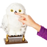 Spin Master Enchanting Hedwig Interactive Harry Potter Owl, Plysdyr Hvid/grå, Wizarding World Enchanting Hedwig Interactive Harry Potter Owl, Dreng/Pige, 5 År, Klingende