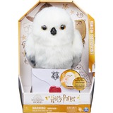 Spin Master Enchanting Hedwig Interactive Harry Potter Owl, Plysdyr Hvid/grå, Wizarding World Enchanting Hedwig Interactive Harry Potter Owl, Dreng/Pige, 5 År, Klingende