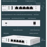 TP-Link Festa FR205 kabelforbundet router 10 Gigabit Ethernet, 100 Gigabit Ethernet, Gigabit Ethernet Hvid Ethernet WAN, 10 Gigabit Ethernet, 100 Gigabit Ethernet, Gigabit Ethernet, Hvid