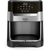 Tefal Easy Fry & Grill EY505D15 frituregryde Enkelt 4,2 L Enkeltstående 1550 W Varmluftsteger Rustfrit stål, Airfryer rustfrit stål/Sort, Varmluftsteger, 4,2 L, 80 °C, 200 °C, 6 person(er), 60 min.