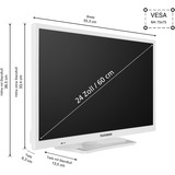 Telefunken XH24O550M-W, LED-tv Hvid