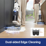 Tineco FLOOR ONE S6 Stretch Steam Plus, Våd / tør støvsuger Hvid