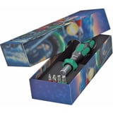 Wera 838 RA S/4 Christmas 2025, 05135823001, Bit sæt Sort/Grøn