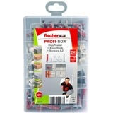fischer ProfiBox DuoPower + EasyHook + Skrue A2, Dyvel Hvid