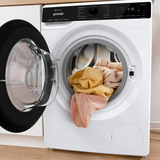 gorenje G600 WPNA94A1TS vaskemaskine Front-læsning 9 kg 1300 rpm Hvid Hvid/Sort, Front-læsning, 9 kg, B, 72 dB, 1300 rpm, A