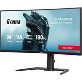 iiyama GCB3484WQSU-B1, Gaming Skærm Sort