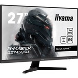 iiyama G-MASTER G2745HSU-B2 computerskærm 68,6 cm (27") 1920 x 1080 pixel Fuld HD LED Sort, Gaming Skærm Sort (mat), 68,6 cm (27"), 1920 x 1080 pixel, Fuld HD, LED, 1 ms, Sort