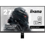 iiyama G-MASTER G2745HSU-B2 computerskærm 68,6 cm (27") 1920 x 1080 pixel Fuld HD LED Sort, Gaming Skærm Sort (mat), 68,6 cm (27"), 1920 x 1080 pixel, Fuld HD, LED, 1 ms, Sort