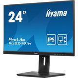 iiyama XUB2491H-B1, LED-skærm Sort (mat)