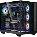 ALTERNATE ALT-aTTaX-AMD-002, Gaming PC Sort/gennemsigtig