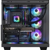 ALTERNATE Custom PC Series • aTTaX E-Sport, Gaming PC Sort/gennemsigtig