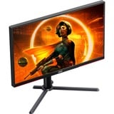 AOC G3 Q27G3XMN/BK computerskærm 68,6 cm (27") 2560 x 1440 pixel 2K Ultra HD LED Sort, Gaming Skærm Sort/Rød, 68,6 cm (27"), 2560 x 1440 pixel, 2K Ultra HD, LED, 1 ms, Sort