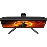 AOC G3 Q27G3XMN/BK computerskærm 68,6 cm (27") 2560 x 1440 pixel 2K Ultra HD LED Sort, Gaming Skærm Sort/Rød, 68,6 cm (27"), 2560 x 1440 pixel, 2K Ultra HD, LED, 1 ms, Sort