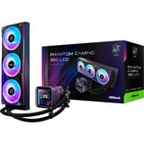 ASRock Phantom Gaming 360 LCD, Vandkøling Sort
